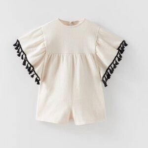ZARA Boho Girls Romper 4-5yr